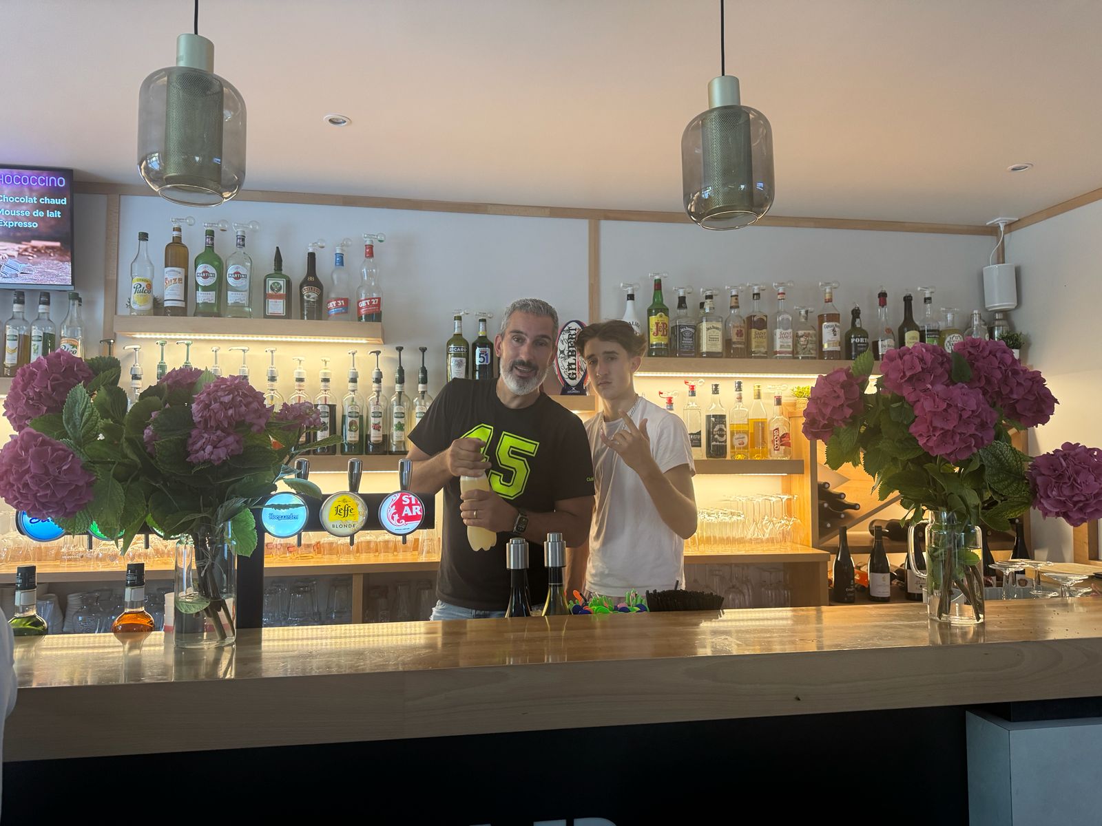 Michel au comptoir