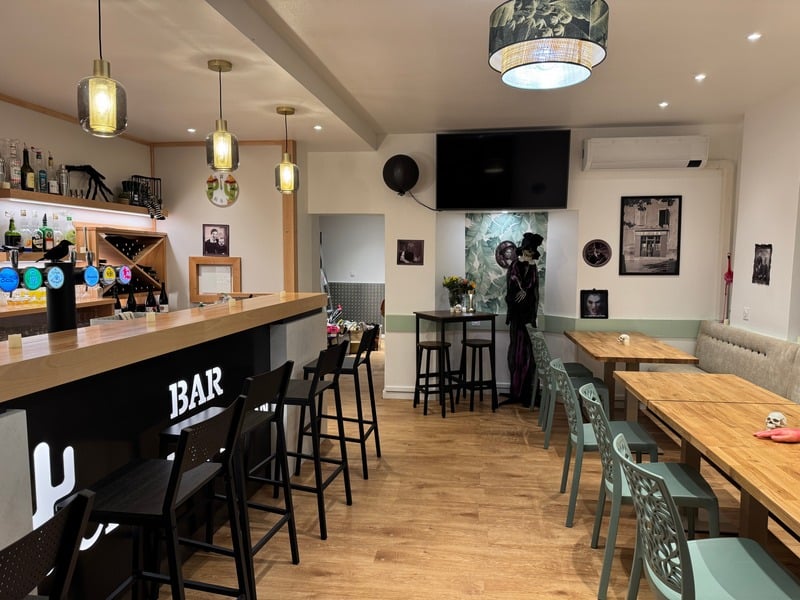 L’intérieur du bar